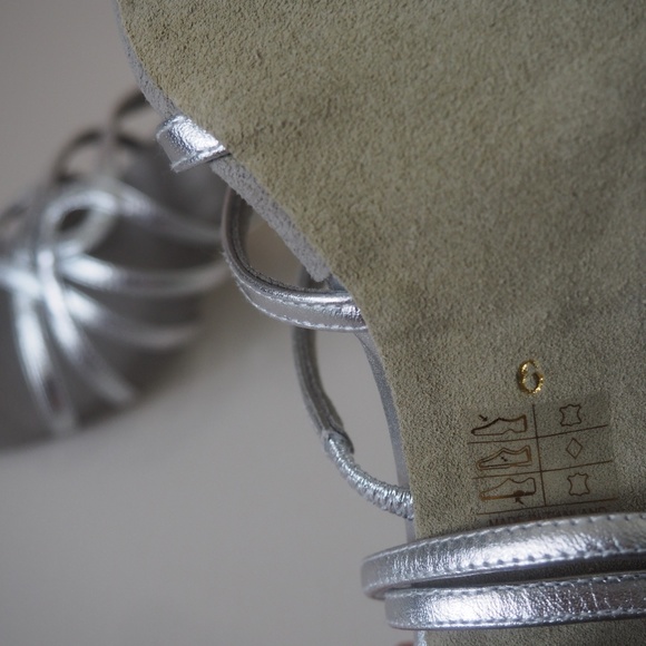 New Elegant Silver Bloch Valeria Latin Dance Shoes Size 6 - Picture 7 of 7